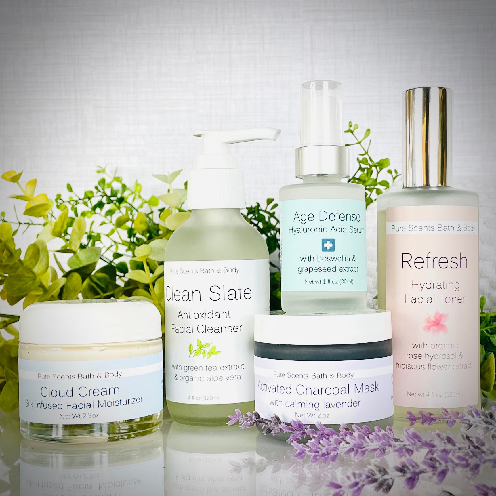 "Heavenly Hydration" Deluxe Set (normal to dry/mature skin)