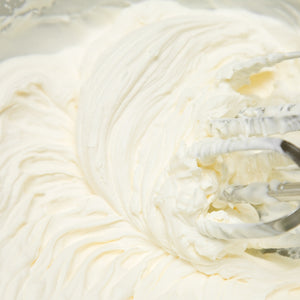Whipping a fresh batch of warm vanilla whipped body butter