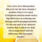 Brightening Vitamin C Serum with Vitamin E and Pro-Vitamin B5