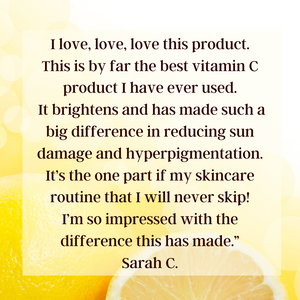Brightening Vitamin C Serum with Vitamin E and Pro-Vitamin B5