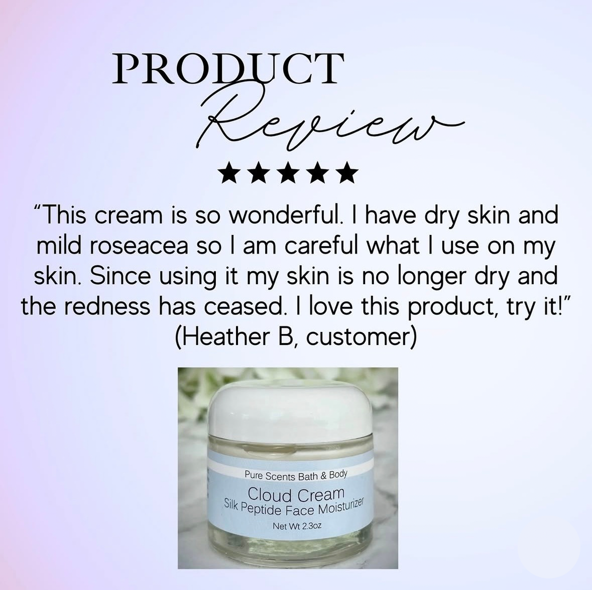 Cloud Cream Silk Peptide Facial Moisturizer