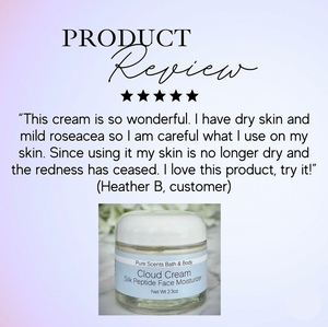 Cloud Cream Silk Peptide Facial Moisturizer