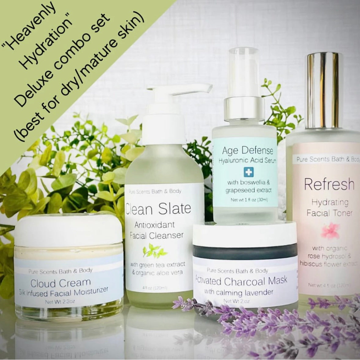 Charcoal and Lavender Clay Mask