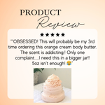 Orange Cream Whipped Body Butter