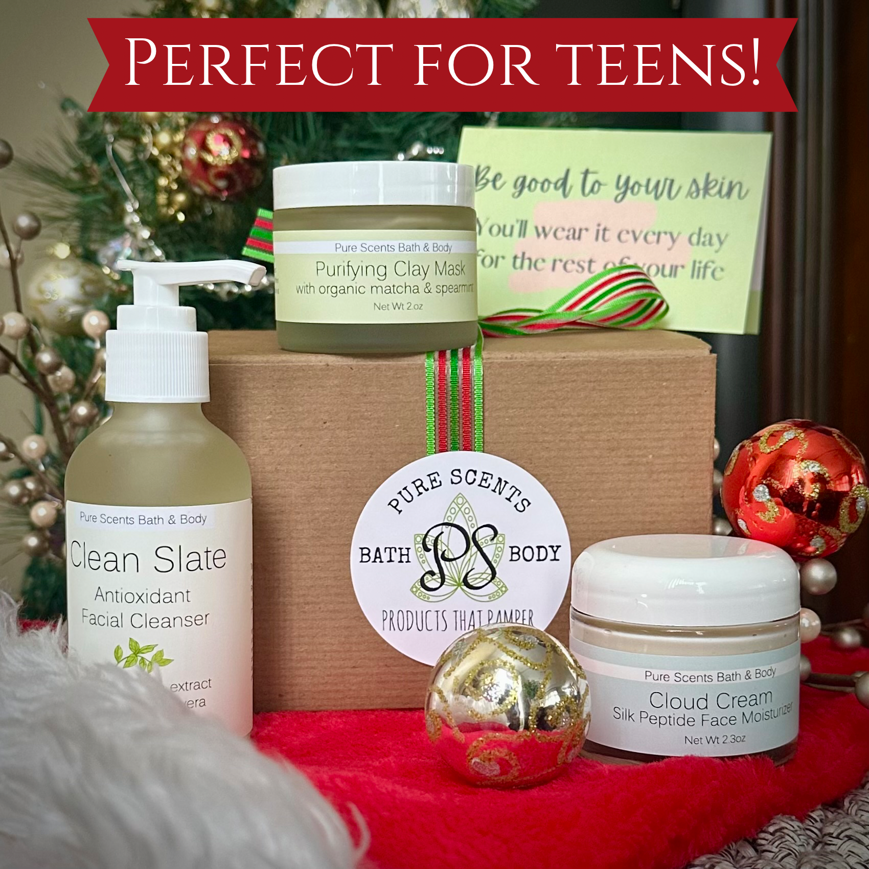 “Santa’s Skin Saver” Gift Set