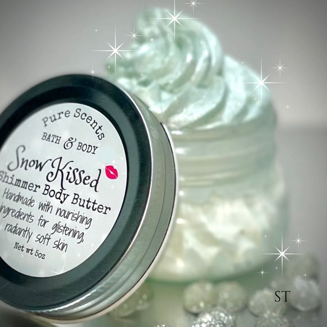 "Snow Kissed💋" Shimmer Body Butter (Seasonal)