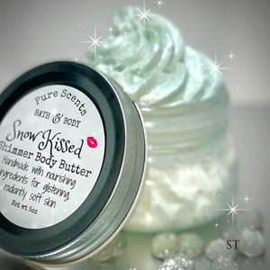 "Snow Kissed💋" Shimmer Body Butter (Seasonal)