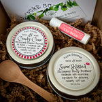 Set of 2 or 4 Lip Balms in Gift Box