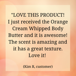 Orange Cream Whipped Body Butter