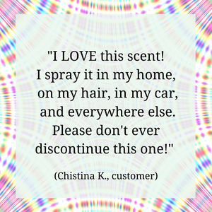 review of Hippie Chick Frankincense and Patchouli All Natural Body Spray