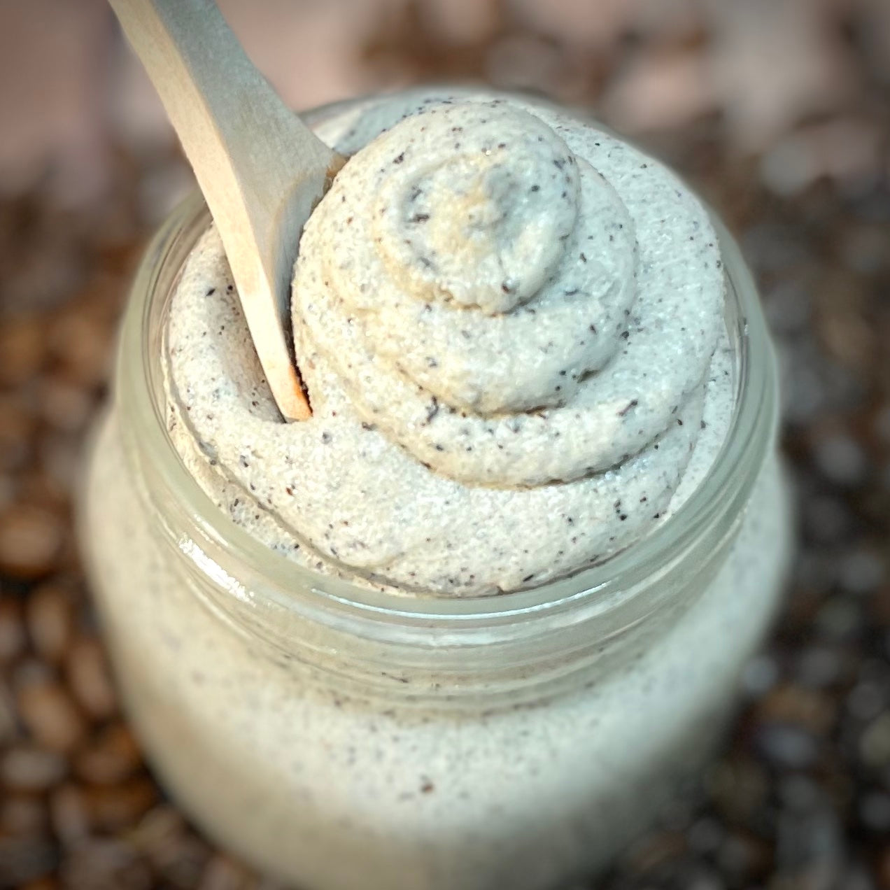 Coffee Bean Whipped Sugar Scrub