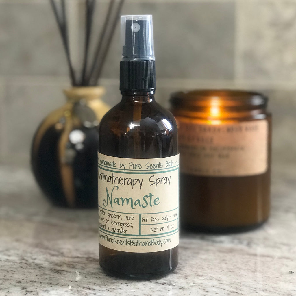 Namaste Aromatherapy Spray - Pure Scents Bath and Body