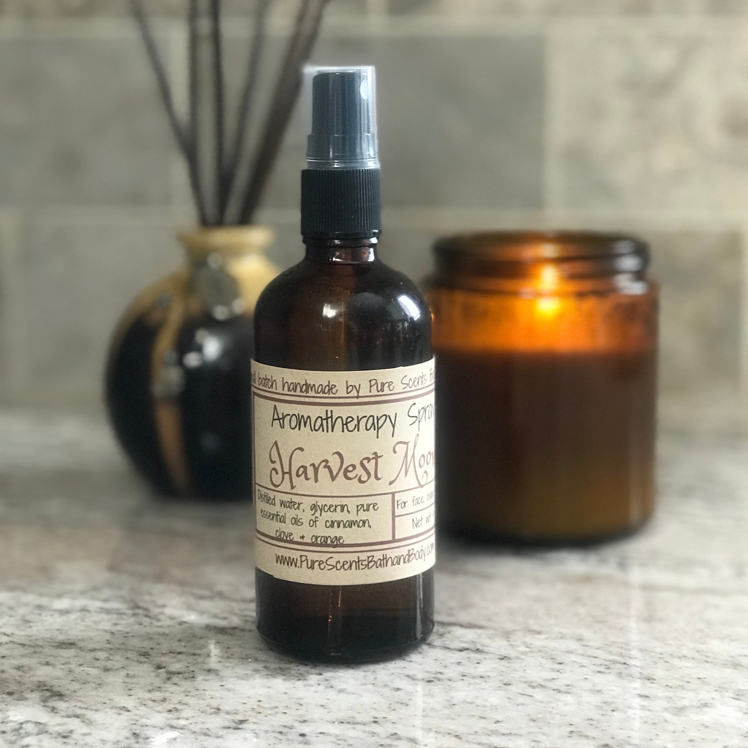 Harvest Moon Aromatherapy Spray - Pure Scents Bath and Body