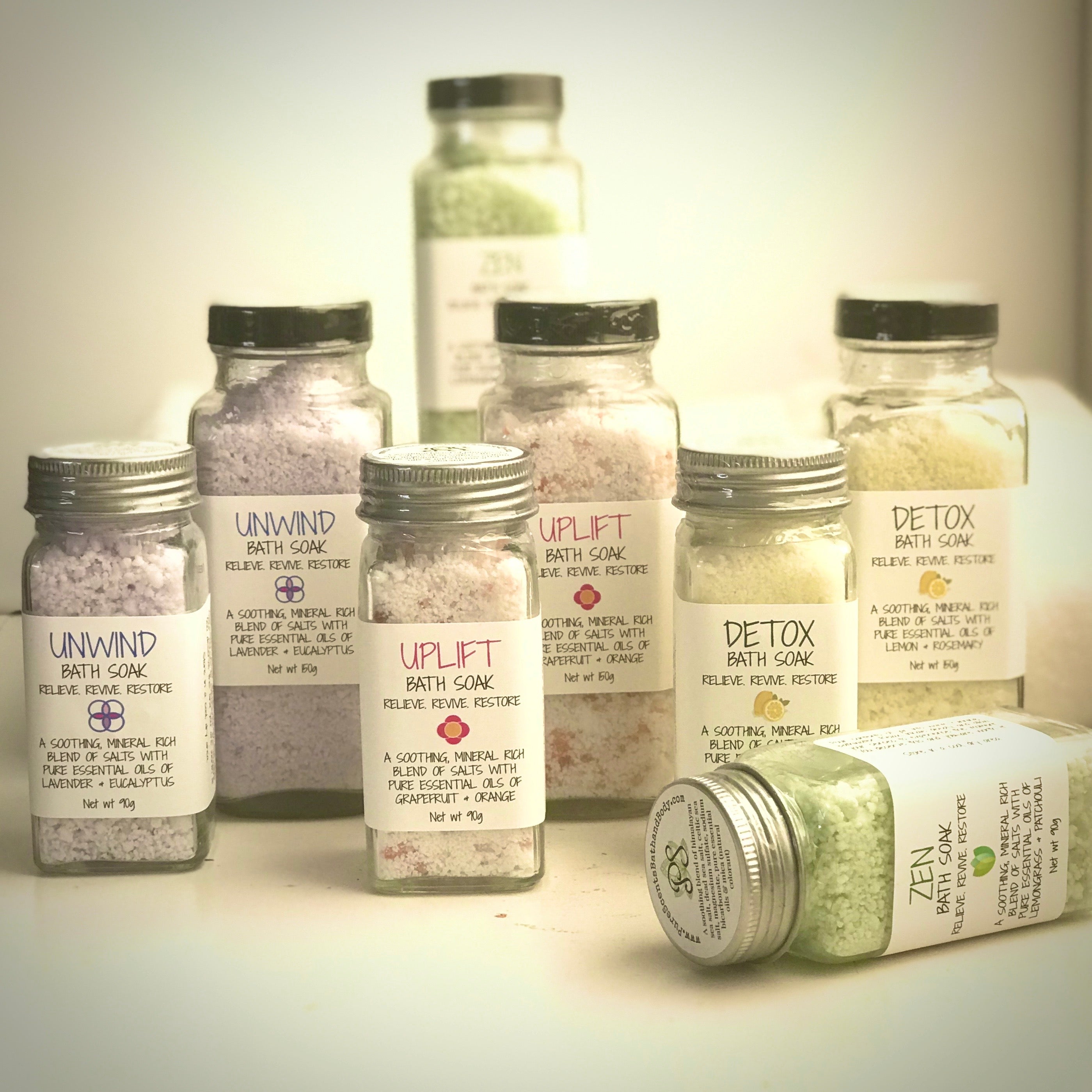 Unwind Bath Salt - Pure Scents Bath and Body