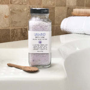 Unwind Bath Salt - Pure Scents Bath and Body
