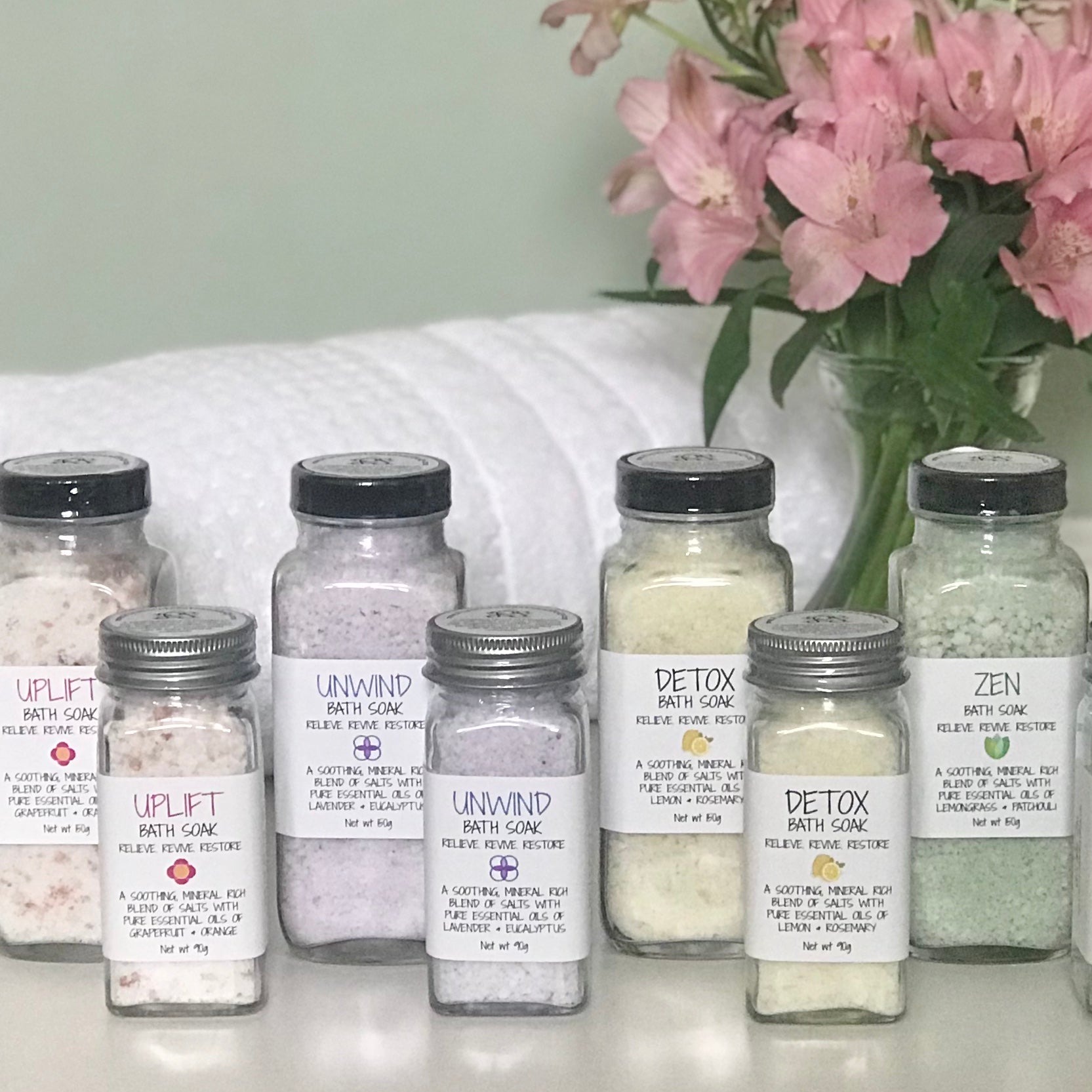 Unwind Bath Salt - Pure Scents Bath and Body
