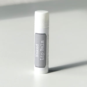 Naked (Unscented) All-Natural Lip Balm - Pure Scents Bath and Body