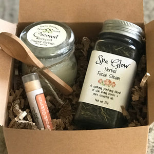 Spa Glow Mini Gift Set - Pure Scents Bath and Body