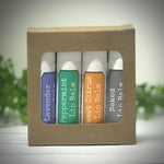 Set of 2 or 4 Lip Balms in Gift Box