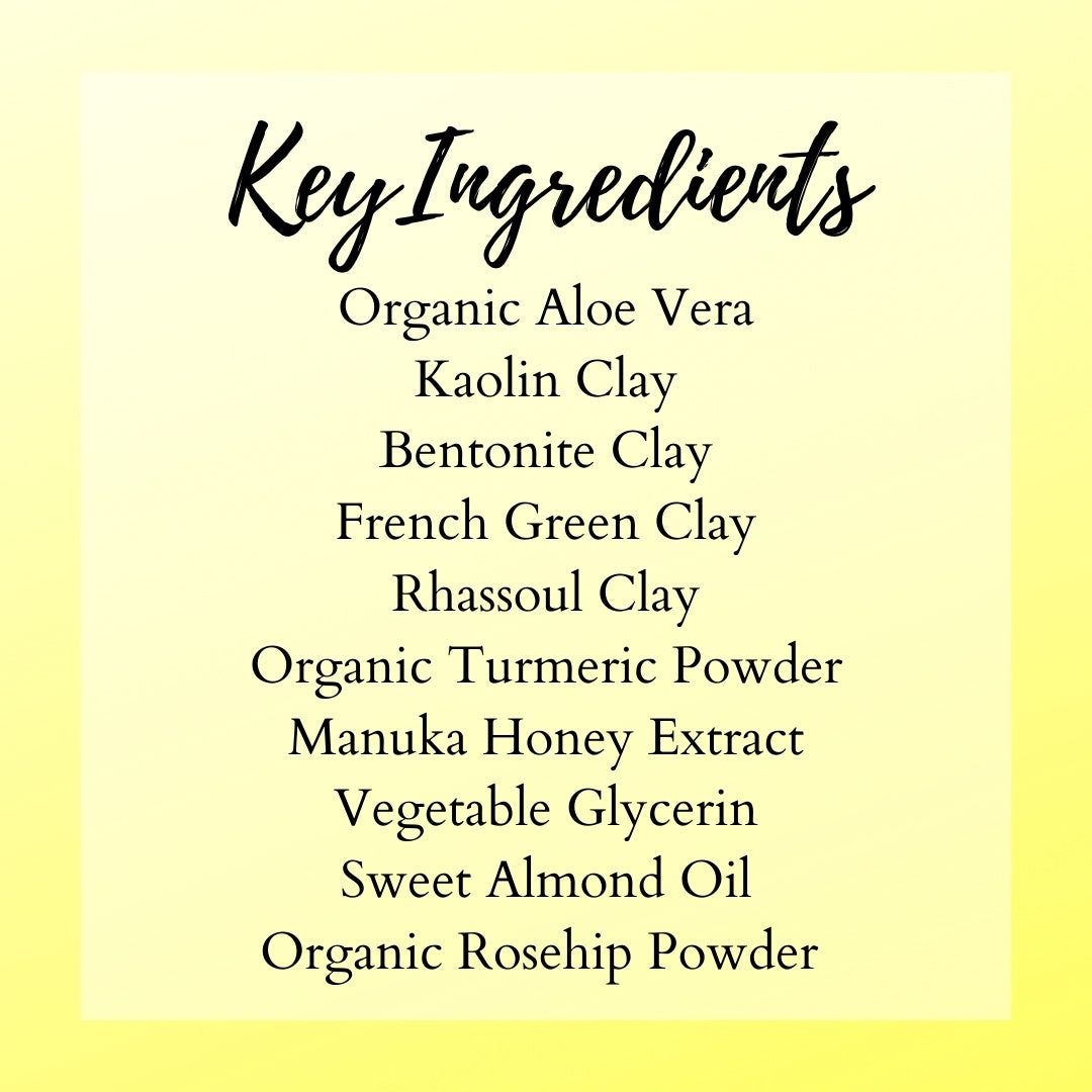 Turmeric Mask with Manuka Honey Extract