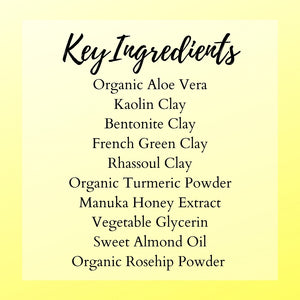 Turmeric Mask with Manuka Honey Extract
