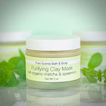 Organic Matcha & Spearmint Purifying Clay Mask