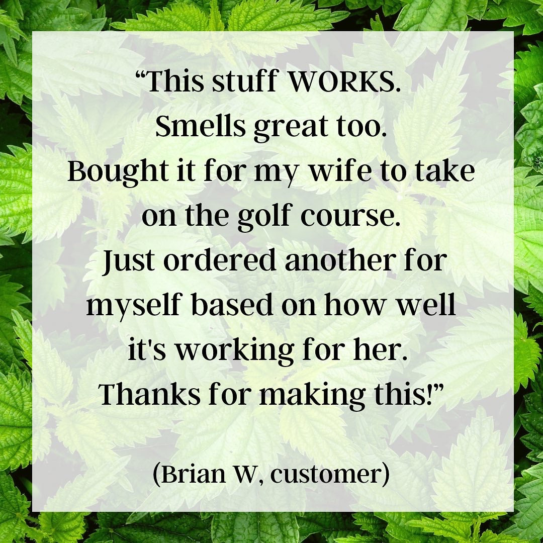 "Bug Off" All-Natural Insect Repellant (Seasonal)