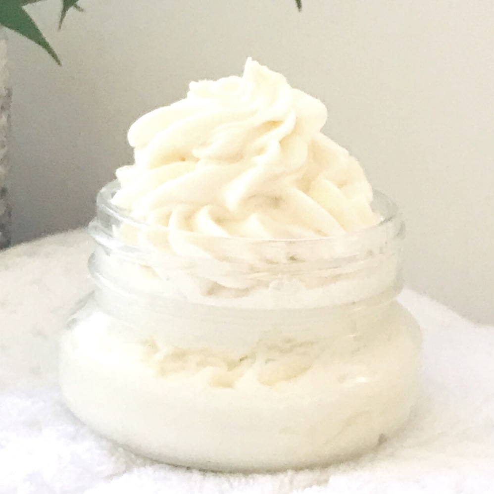 Warm Vanilla Whipped Body Butter All Natural Small Batch