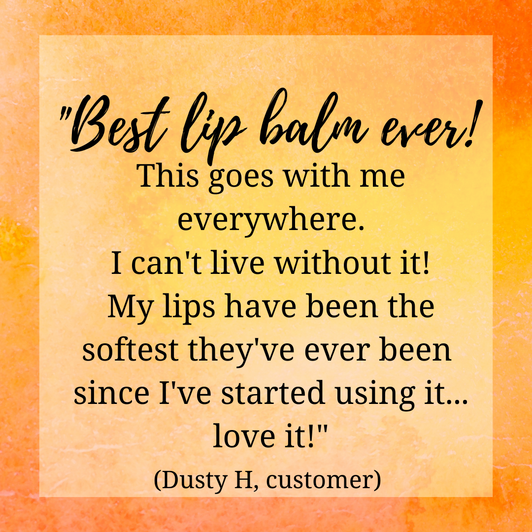 Sweet Citrus All-Natural Lip Balm