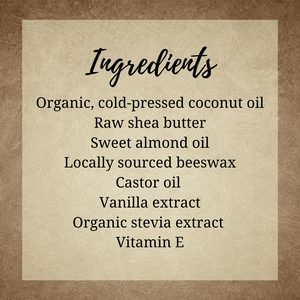 Vanilla Cream All-Natural Lip Balm